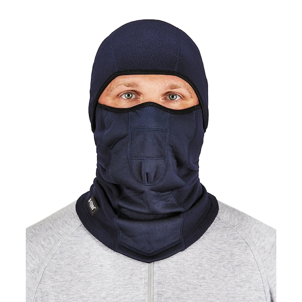 Ergodyne Balaclava Face Mask 6823, Hinged, Navy 16851 - main